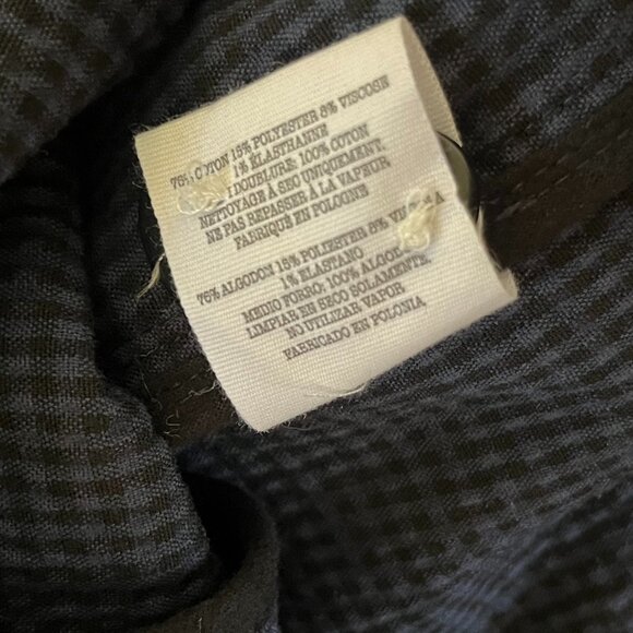 NWT YMC City Jacket Navy/Blue check - Picture 5 of 5